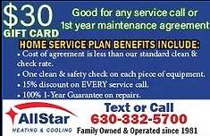 All Star Heating & Cooling Coupon